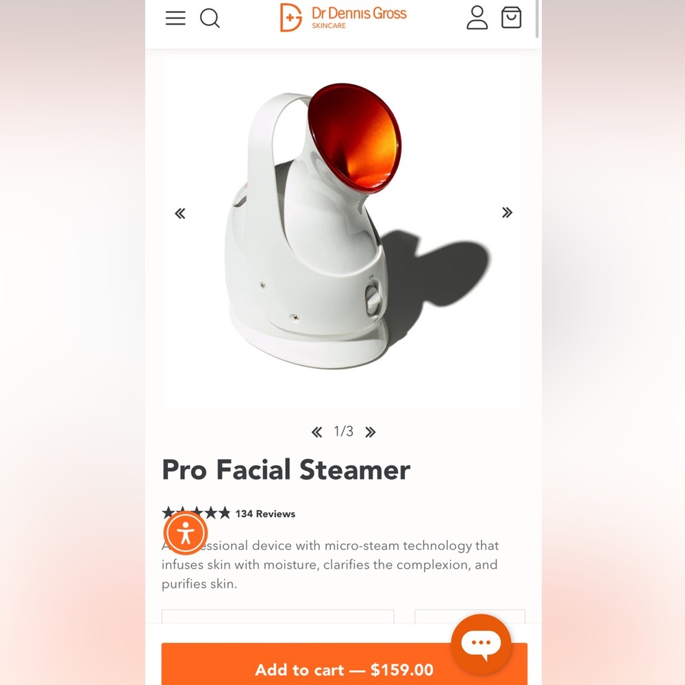 Dr Dennis Gross Pro Facial Steamer
